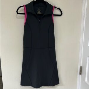 Sincerely Jules Black and Pink Tennis, Pickleball or Golf Dress with Shorts
